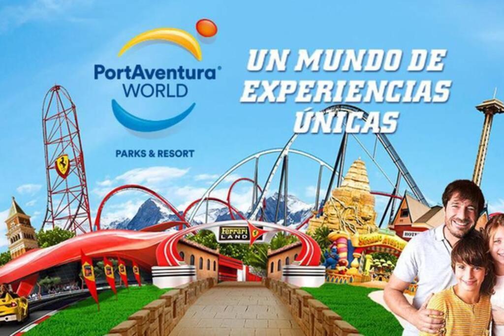 Piso grande-Playa a 250m-PortAventura a 15min por autovía Apartamento Miami Playa Exterior foto